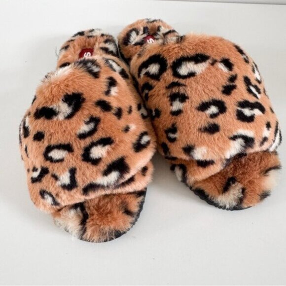 SOREL • Mail Run Leopard Faux-Fur Slippers - Picture 7 of 13